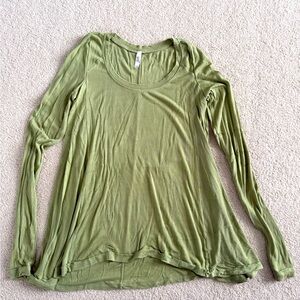 We the Free by Free People January Tee in Light Green Size S